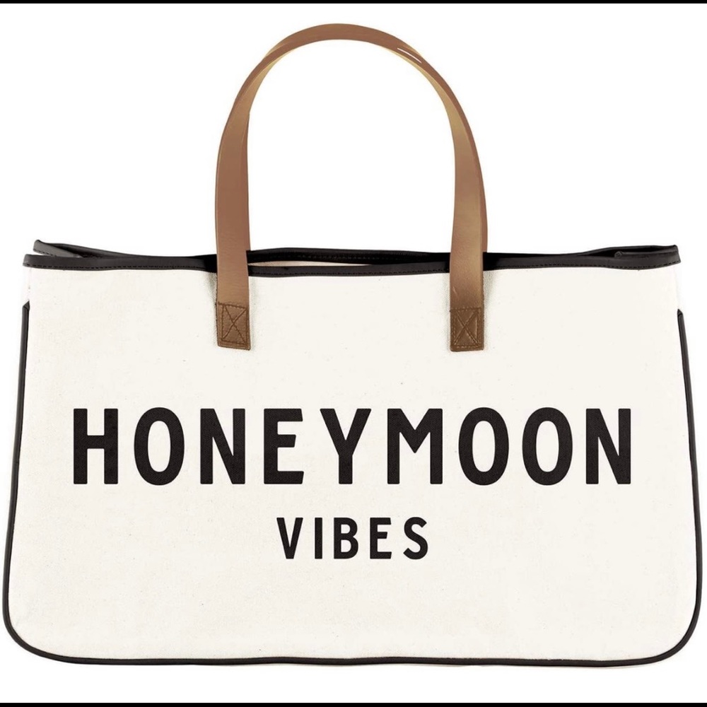 Honeymoon Vibes Canvas Bag